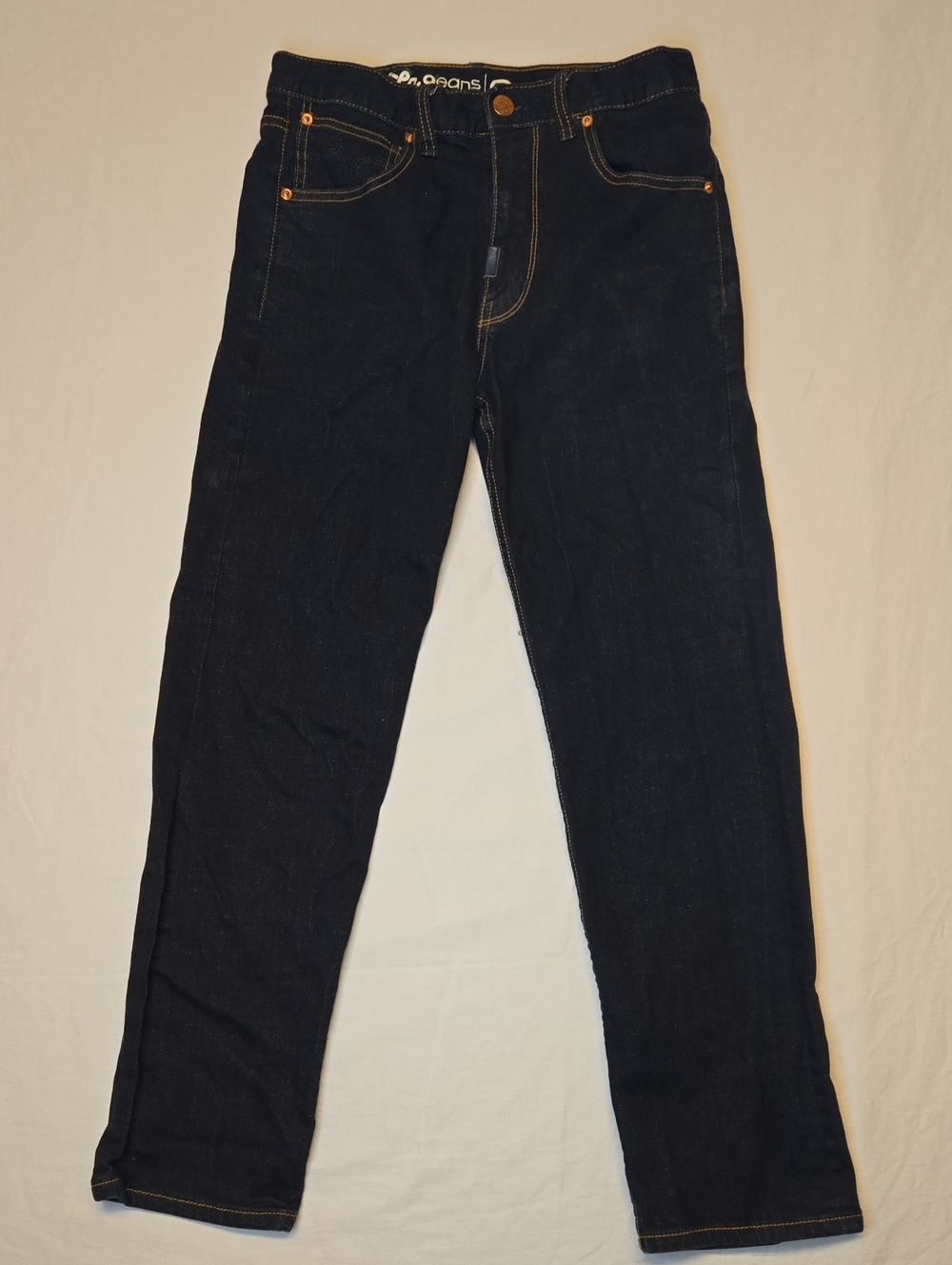 LRG Geans Dark Blue Classic C47 Tapered Fit Denim Jeans Vintage Y2K
